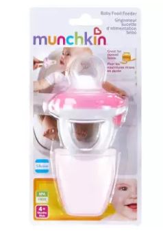 [Bundle Of 2] Munchkin Baby Food Feeder (Pink)