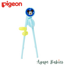 Pigeon First Chopsticks Mickey & Donald Blue (Right Hand)