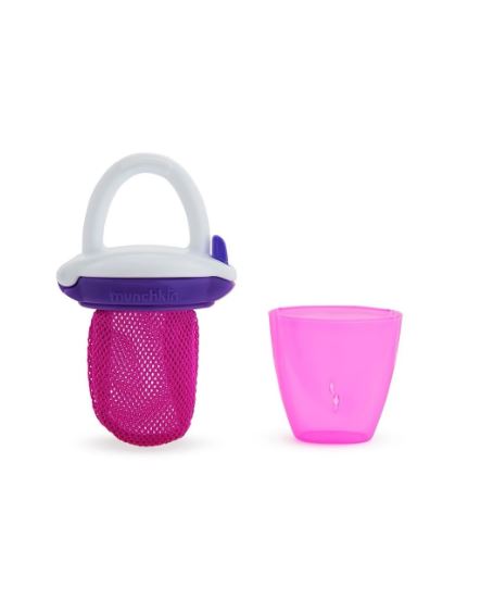 [Bundle Of 3] Munchkin Deluxe Fresh Food Feeder (Pink)