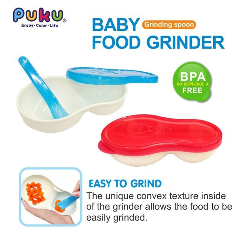 [3-Pack] Puku Baby Food Grinder - 2Colors