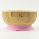 MCK Bamboo Bowl Set with Spoon - Pink