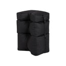 Poled FootLuv Triple Car Seat Footrest - Real Black