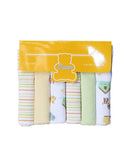 Owen 6pc Knit Washcloth 9x9" - 8 Designs