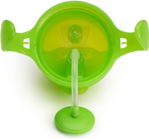 [Bundle Of 2] Munchkin Click Lock™ Weighted Flexi-Straw Cup - 7oz (Green)
