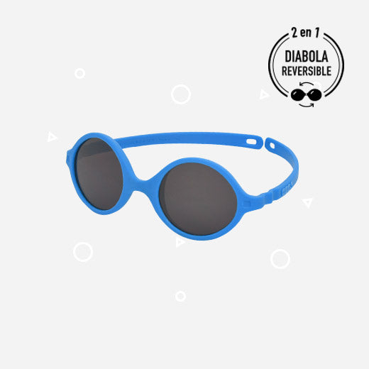Ki ET LA Sunglasses  2.0 Diabola 0-1 year old - Medium Blue