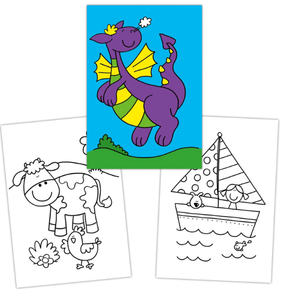 [Bundle Of 3] Galt First Colouring Pad