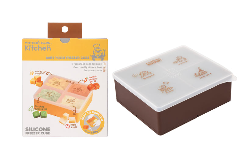 Mother's Corn Silicone Freezer Cube - Large - Brown