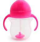 [Bundle Of 2] Munchkin Click Lock™ Weighted Flexi-Straw Cup - 7oz (Pink)