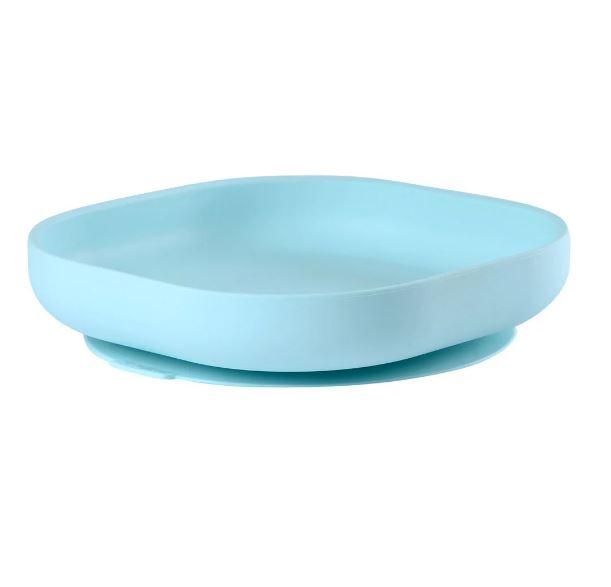 Beaba Silicone suction plate - Light Blue