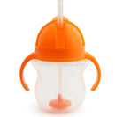 [Bundle Of 2] Munchkin Click Lock™ Weighted Flexi-Straw Cup - 7oz (Orange)