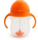[Bundle Of 2] Munchkin Click Lock™ Weighted Flexi-Straw Cup - 7oz (Orange)