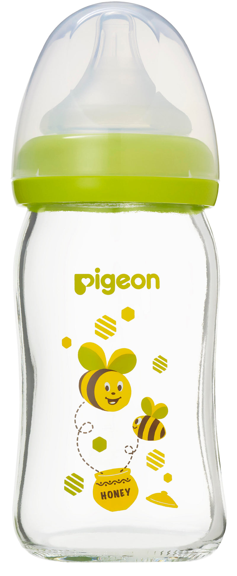 Pigeon Softouch Peristaltic Plus WN Glass 160ml - Bee