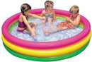 [Bundle Of 2] Intex 3-Ring Sunset Glow Baby Pool with Inflatable Floor (86cm x 25cm)