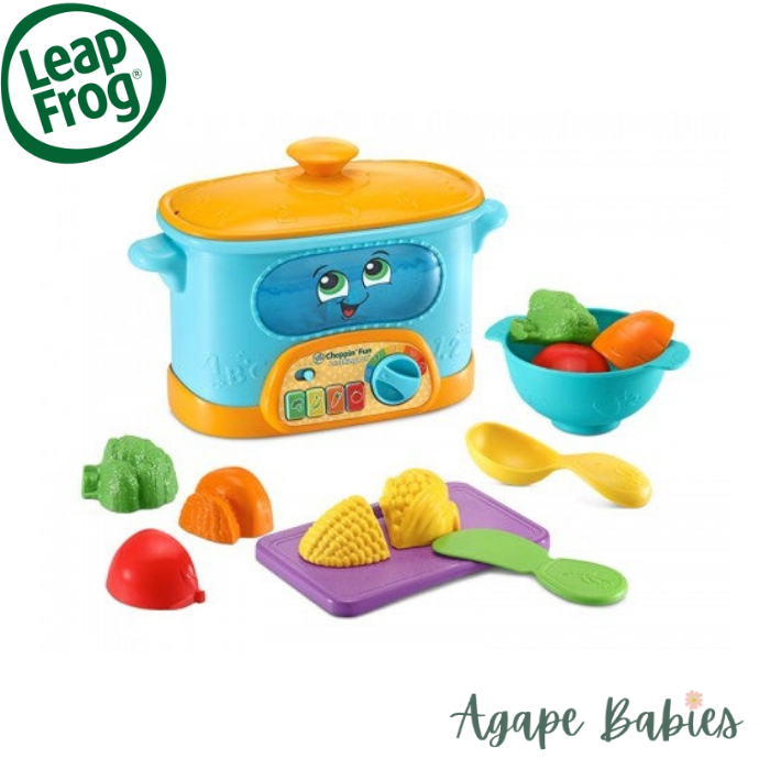 LeapFrog Choppin' Fun Learning Pot | Cooking Toys with Play Food