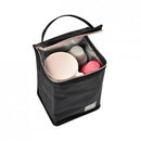 Beaba Isothermal Meal Pouch - Black / Pink Gold