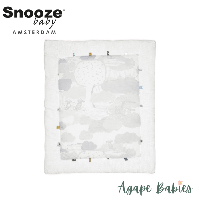 Snoozebaby Cheerful Playing Playmat - Star White