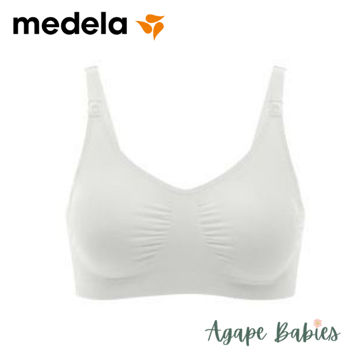 Medela Maternity and Nursing Bra - White