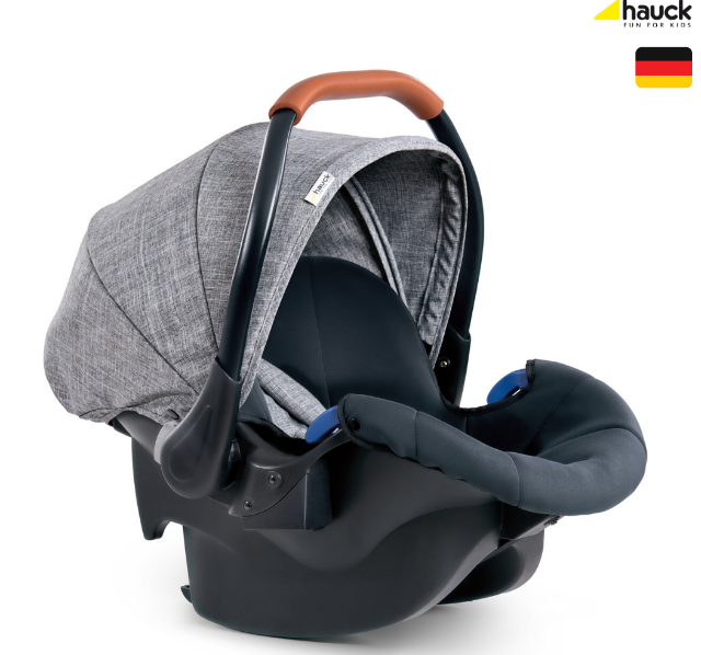 [1 Yr Local Warranty] Hauck Comfort Fix Infant Car Seat - Black