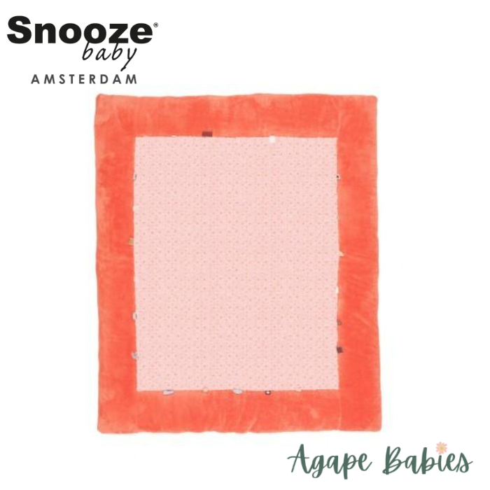 Snoozebaby Cheerful Playing Playmat - Sunset Coral