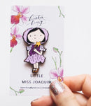 Kristen Kiong Little Miss Joaquim | Brooch