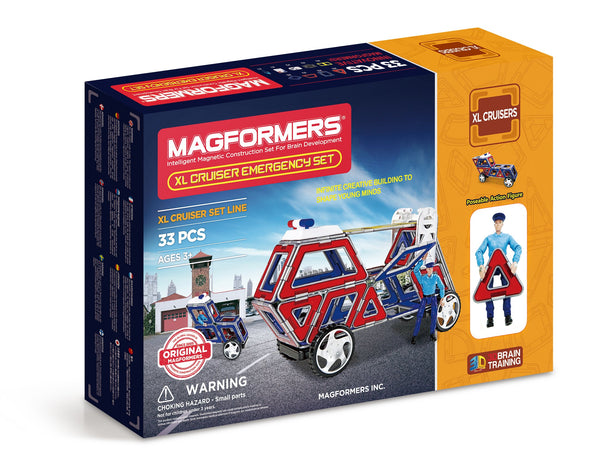 Magformers XL Cruiser Emergency Set (33 pcs)