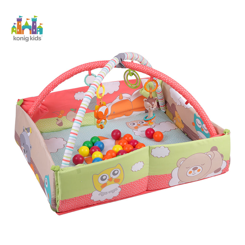 Konig Kids 3 in 1 Play Center with Music & Ball Pit (Include 20 balls)