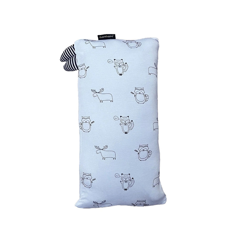 Bonbijou Snug Ultra Soft Cooling Infant Pillow - Baby Blue