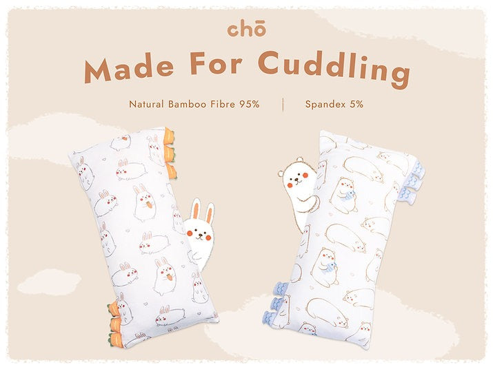 Cho Snuggy Buddy Pillow Cover Momo Bunny; 3 Sizes
