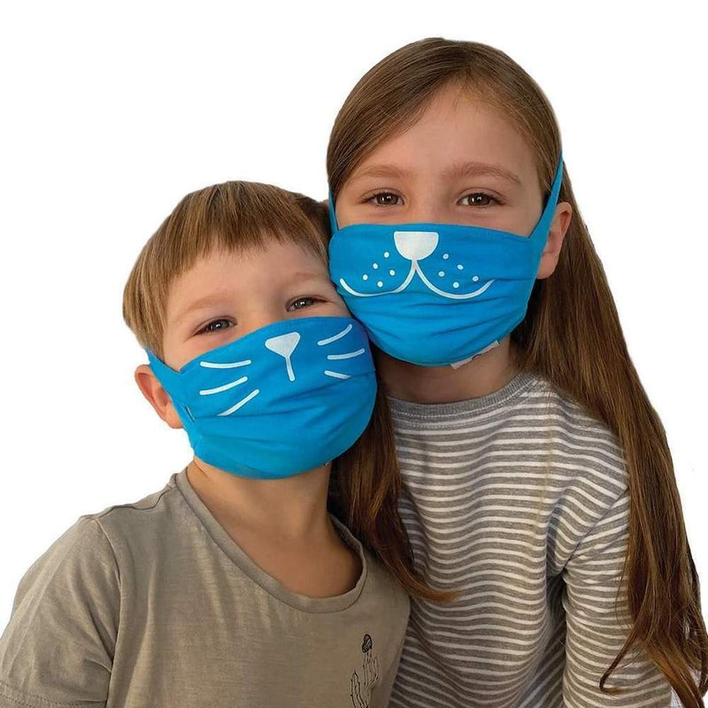 Trunki Reusable Mask Kids Twin Pack - Blue