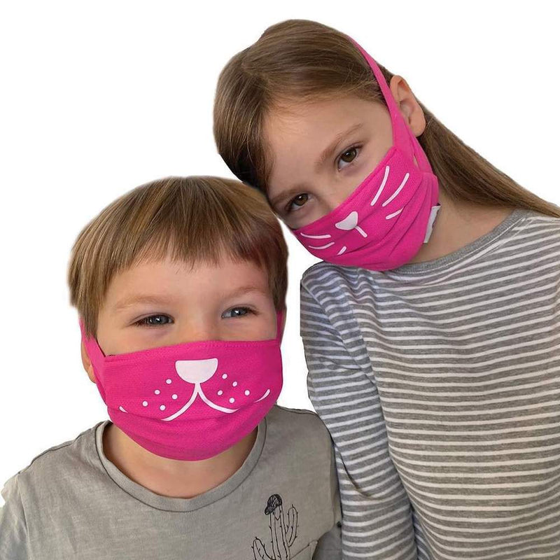 Trunki Reusable Mask Kids Twin Pack - Pink