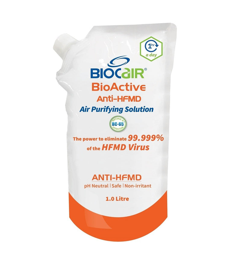 [1 Yr Local Warranty] BioCair Ultimate II -5.5L BioActive Anti-HFMD Aerial Disinfectant (Bundle Pack)