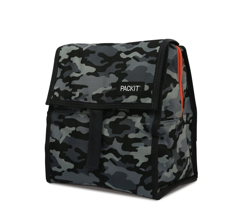 PackIt Freezable Lunch Bag - Charcoal Camo