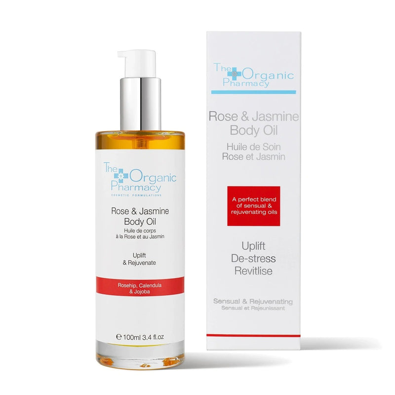 The Organic Pharmacy Rose and Jasmine Body Oil 100ml Exp-11/26