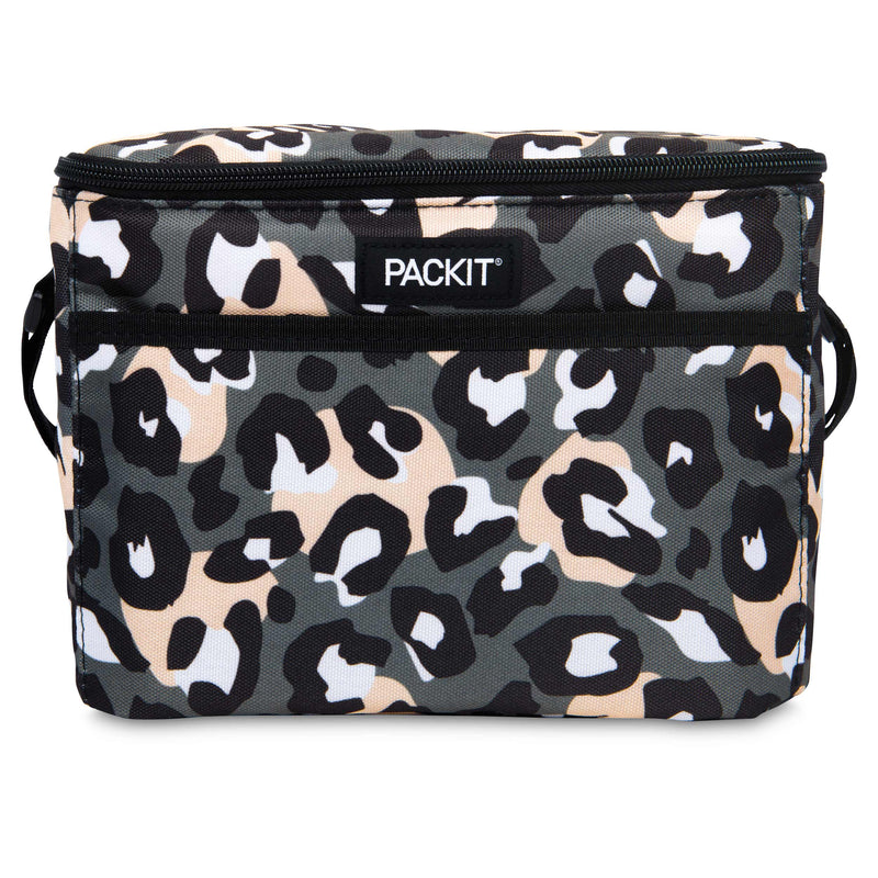 PackIt Freezable Everyday Lunch Box - Wild Leopard Gray