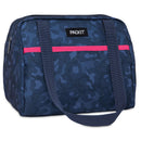PackIt Freezable Hampton Lunch Bag - Heather Leopard Navy