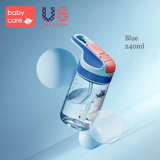 Babycare Sports Water Bottle - 240ml - Blue