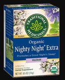 [Bundle Of 4] Traditional Medicinals Organic Nighty Night with Valerian, 16 bags Exp: 11/27