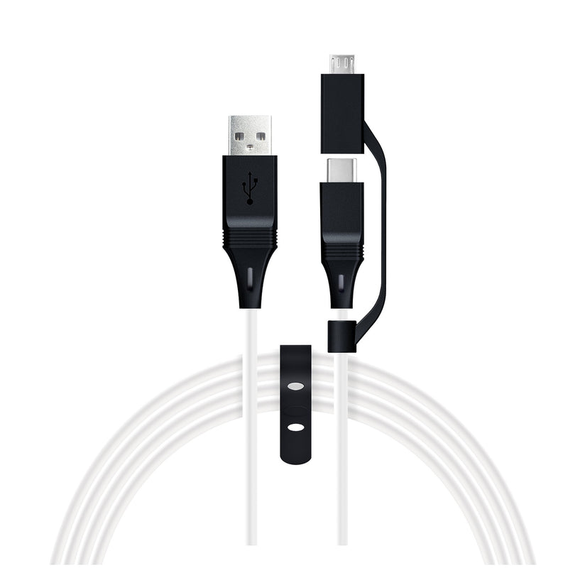 Mobilesteri Extra-Long 2.75M Intelligent 2-in-1 Charge and Sync Gaming Cables for PS5