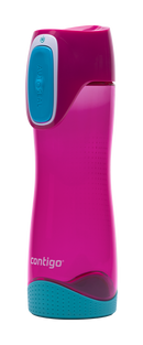 Contigo Autoseal Swish Water Bottles 17oz - Magenta/Sky Blue