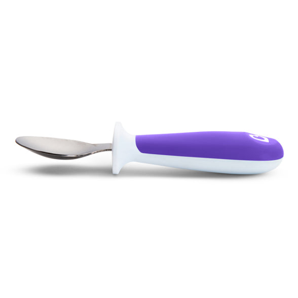 [2 Pack] Munchkin Raise™ Toddler Spoons (Purple)