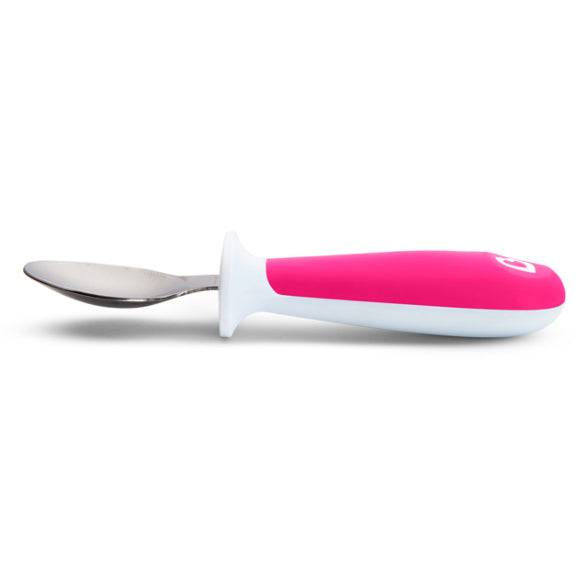 [2 Pack] Munchkin Raise™ Toddler Spoons (Pink)