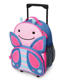 Skip Hop Zoo Kids Rolling Luggage - Butterfly