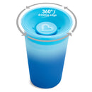 [2 Pack] Munchkin Miracle® 360° Colour Changing Cup - 9oz (Blue)
