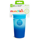 [2 Pack] Munchkin Miracle® 360° Colour Changing Cup - 9oz (Blue)
