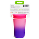 [2 Pack] Munchkin Miracle® 360° Colour Changing Cup - 9oz (Pink)