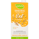 Natur-a Oat Beverage - Vanilla Unsweetened(Organic), 946 ml (Bundle Of 12 Packs) [Exp:11/24]