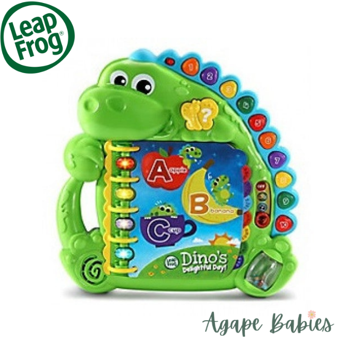 LeapFrog Dino's Delightful Day Book (3 Months Local Warranty)