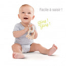 Sophie la girafe So'pure Rubber&Wood Silhouette Rings