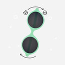 Ki ET LA Sunglasses 2.0 Diabola 0-1 year old - Aqua