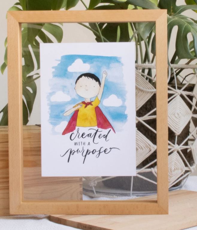 Kristen Kiong Created with a Purpose | Poster